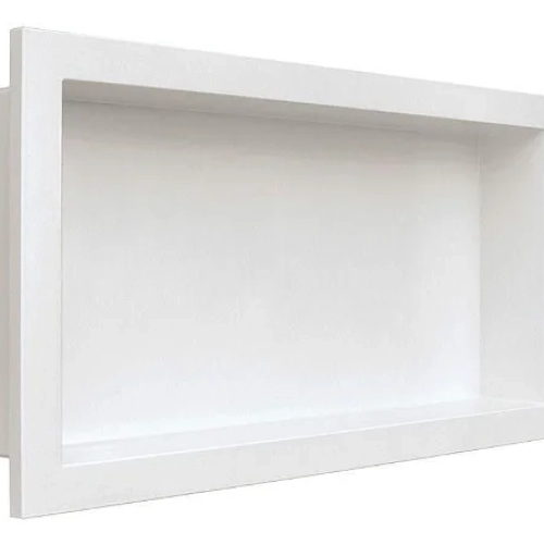 Nicho para Banheiro 70x41cm Branco Durafort